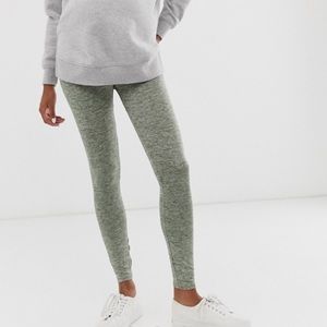 Grey high waist maternity legging; ASOS